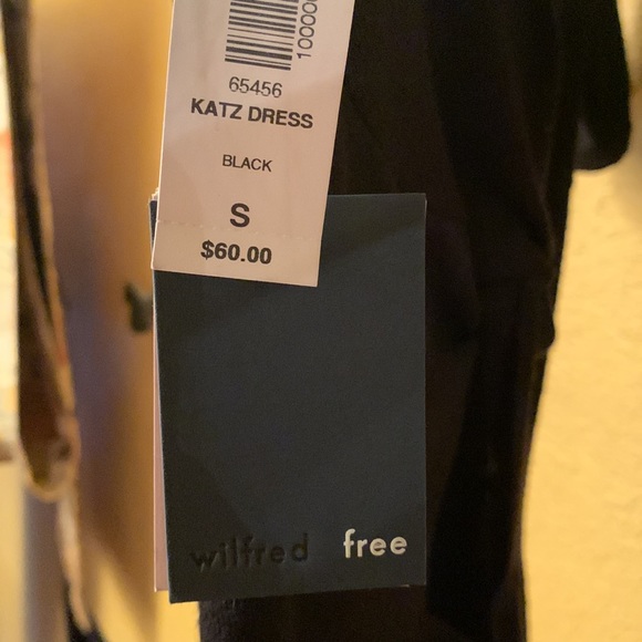 Wilfred Katz Dress, NWT, Black, Size Small - Picture 5 of 5
